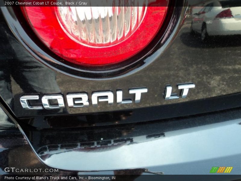 Black / Gray 2007 Chevrolet Cobalt LT Coupe