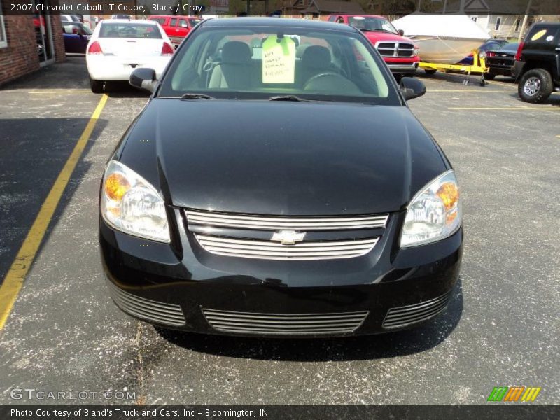 Black / Gray 2007 Chevrolet Cobalt LT Coupe