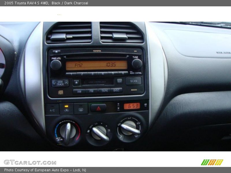 Black / Dark Charcoal 2005 Toyota RAV4 S 4WD