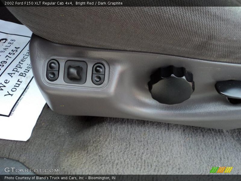 Bright Red / Dark Graphite 2002 Ford F150 XLT Regular Cab 4x4