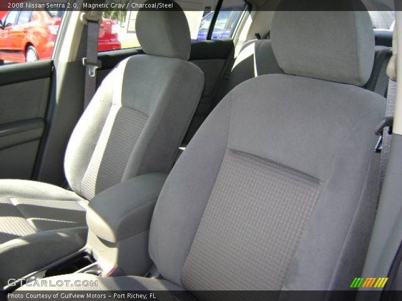 Magnetic Gray / Charcoal/Steel 2008 Nissan Sentra 2.0