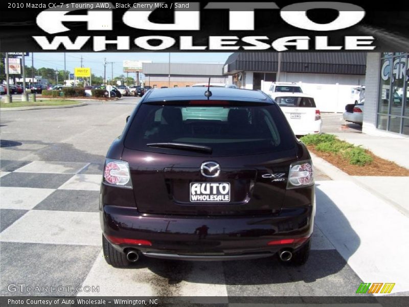 Black Cherry Mica / Sand 2010 Mazda CX-7 s Touring AWD