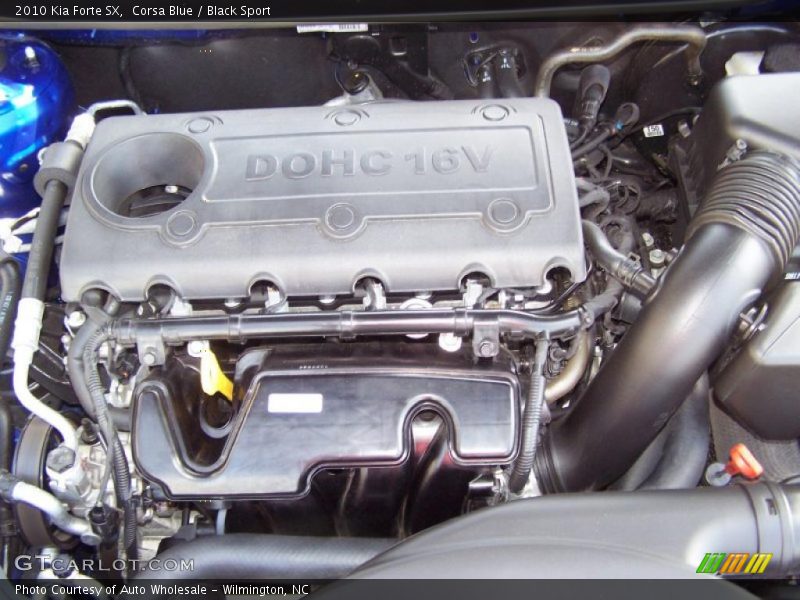 Corsa Blue / Black Sport 2010 Kia Forte SX