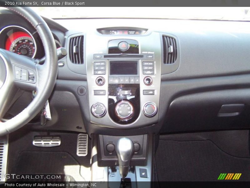 Corsa Blue / Black Sport 2010 Kia Forte SX