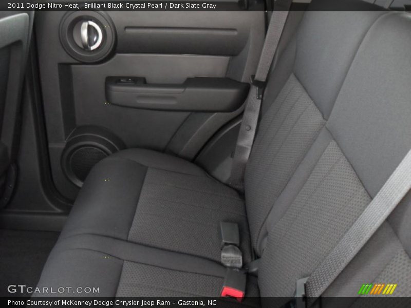 Brilliant Black Crystal Pearl / Dark Slate Gray 2011 Dodge Nitro Heat