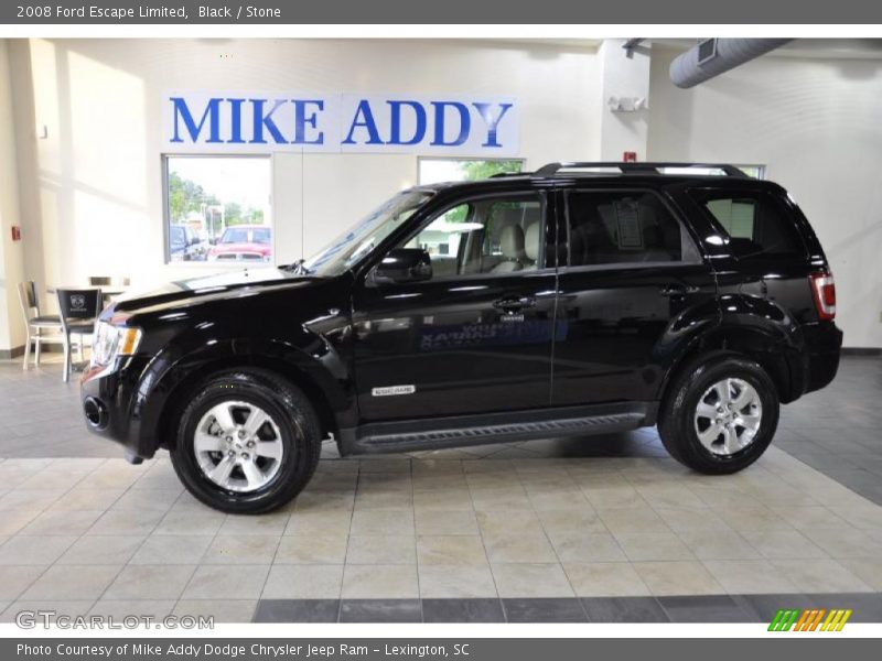 Black / Stone 2008 Ford Escape Limited