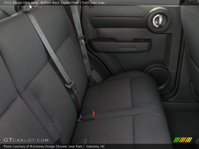 Brilliant Black Crystal Pearl / Dark Slate Gray 2011 Dodge Nitro Heat