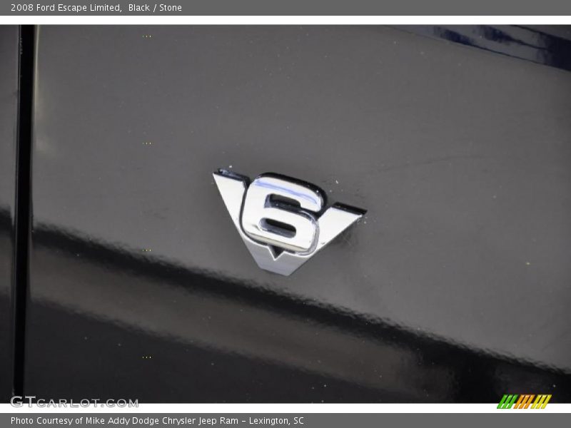 Black / Stone 2008 Ford Escape Limited