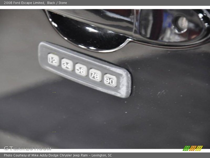 Black / Stone 2008 Ford Escape Limited