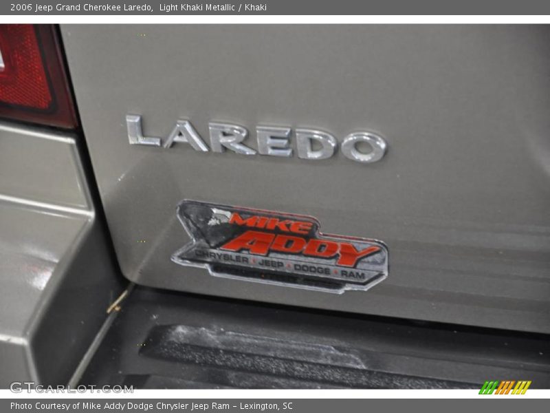 Light Khaki Metallic / Khaki 2006 Jeep Grand Cherokee Laredo