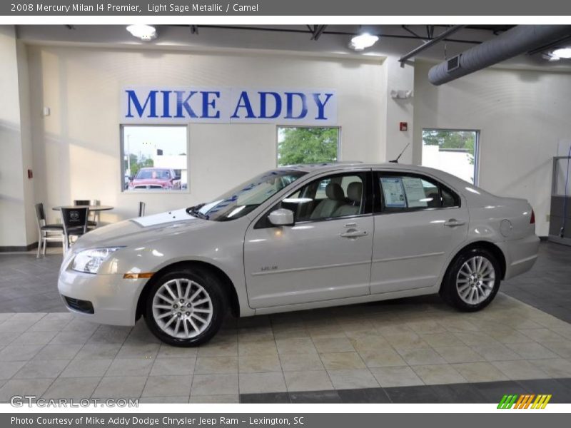 Light Sage Metallic / Camel 2008 Mercury Milan I4 Premier