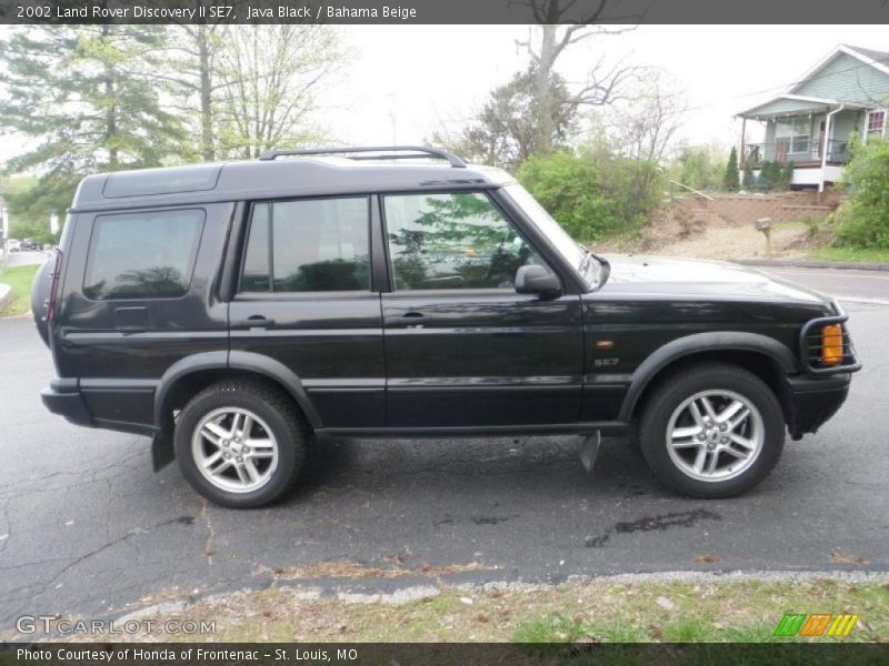 Java Black / Bahama Beige 2002 Land Rover Discovery II SE7