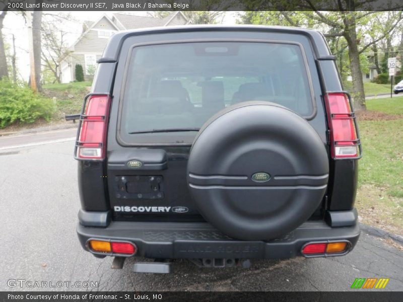Java Black / Bahama Beige 2002 Land Rover Discovery II SE7