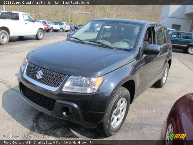 Black Pearl / Beige 2011 Suzuki Grand Vitara Premium 4x4