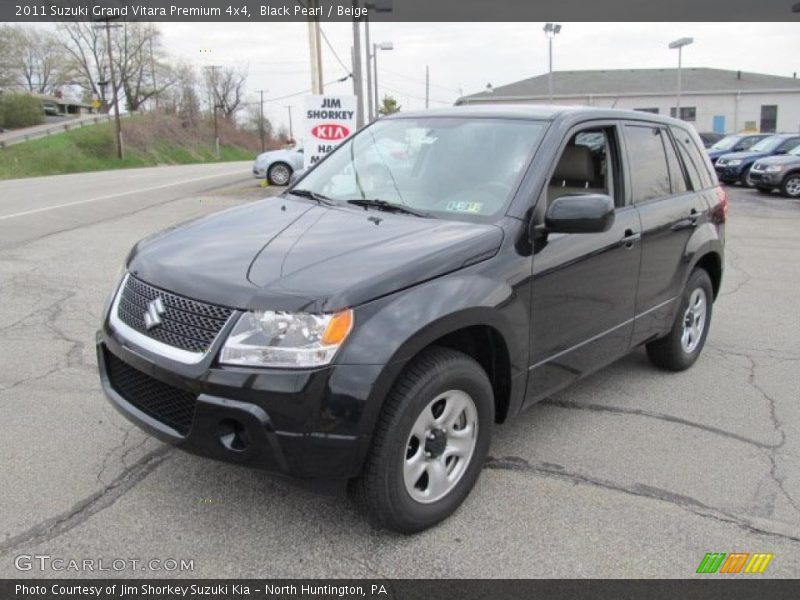 Black Pearl / Beige 2011 Suzuki Grand Vitara Premium 4x4