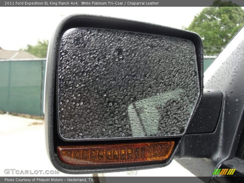 White Platinum Tri-Coat / Chaparral Leather 2011 Ford Expedition EL King Ranch 4x4