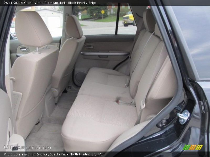 Black Pearl / Beige 2011 Suzuki Grand Vitara Premium 4x4