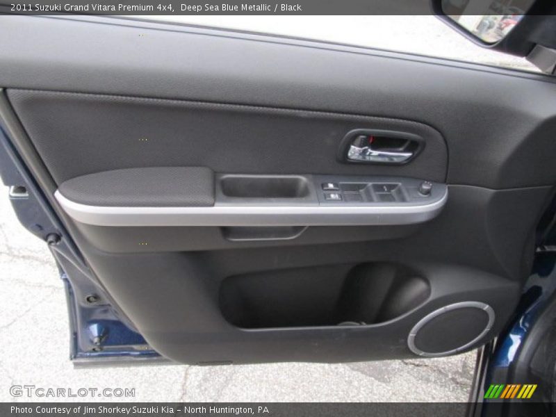 Deep Sea Blue Metallic / Black 2011 Suzuki Grand Vitara Premium 4x4