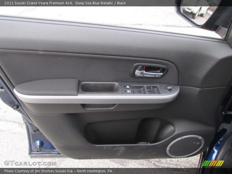Deep Sea Blue Metallic / Black 2011 Suzuki Grand Vitara Premium 4x4