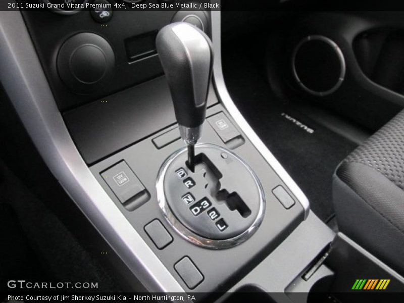 Deep Sea Blue Metallic / Black 2011 Suzuki Grand Vitara Premium 4x4
