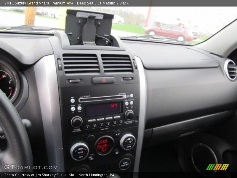 Deep Sea Blue Metallic / Black 2011 Suzuki Grand Vitara Premium 4x4