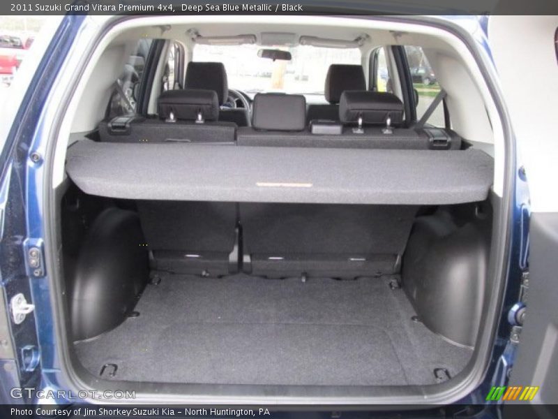 Deep Sea Blue Metallic / Black 2011 Suzuki Grand Vitara Premium 4x4