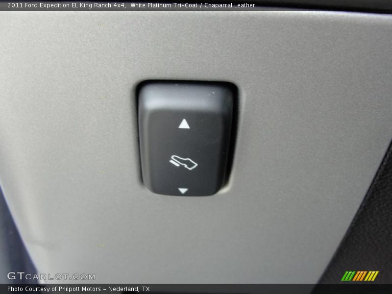 White Platinum Tri-Coat / Chaparral Leather 2011 Ford Expedition EL King Ranch 4x4