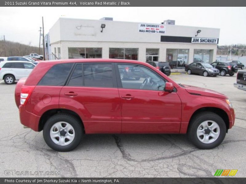 Volcano Red Metallic / Black 2011 Suzuki Grand Vitara Premium 4x4