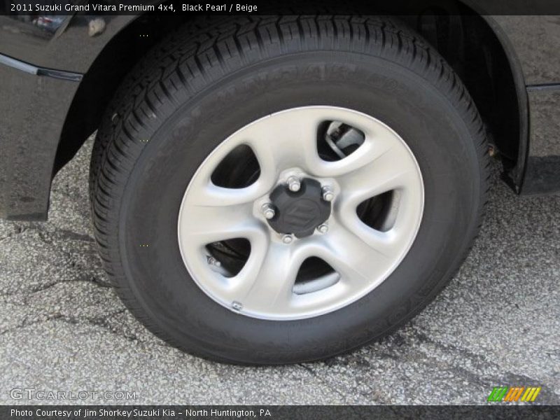 Black Pearl / Beige 2011 Suzuki Grand Vitara Premium 4x4