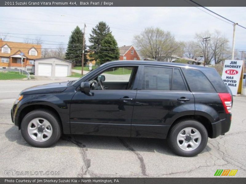 Black Pearl / Beige 2011 Suzuki Grand Vitara Premium 4x4