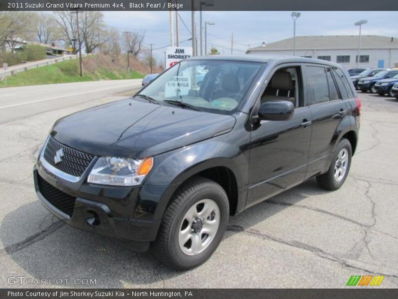 Black Pearl / Beige 2011 Suzuki Grand Vitara Premium 4x4