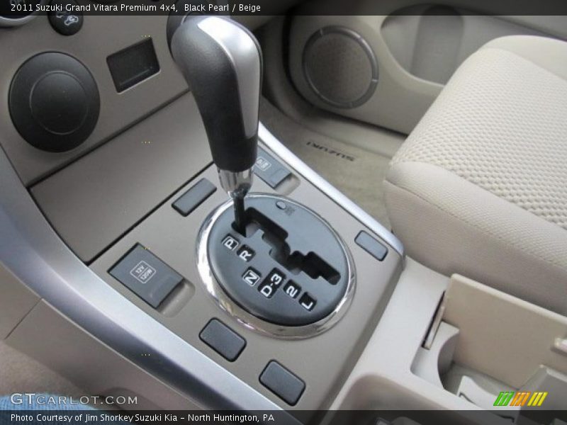 Black Pearl / Beige 2011 Suzuki Grand Vitara Premium 4x4
