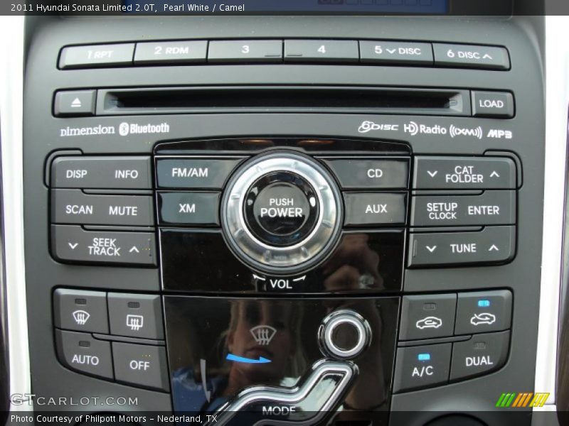 Controls of 2011 Sonata Limited 2.0T