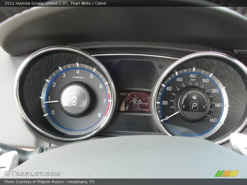  2011 Sonata Limited 2.0T Limited 2.0T Gauges