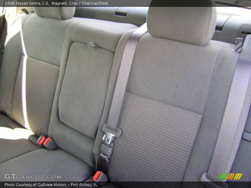 Magnetic Gray / Charcoal/Steel 2008 Nissan Sentra 2.0