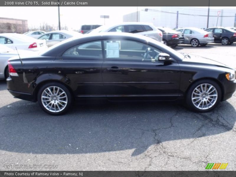 Solid Black / Calcite Cream 2008 Volvo C70 T5