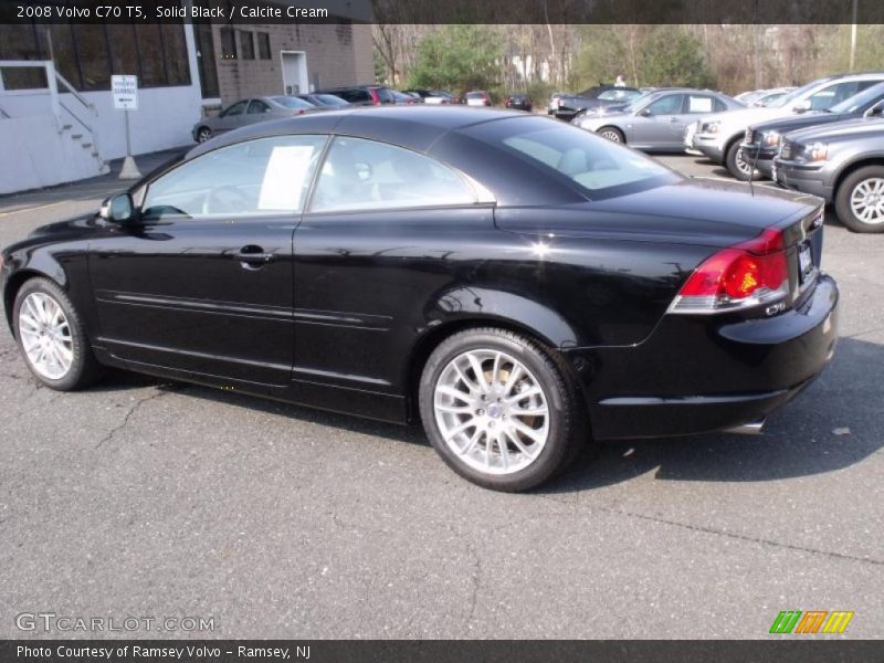 Solid Black / Calcite Cream 2008 Volvo C70 T5