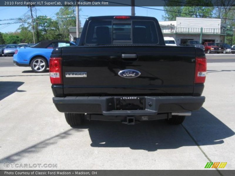 Black / Medium Dark Flint 2010 Ford Ranger XLT SuperCab