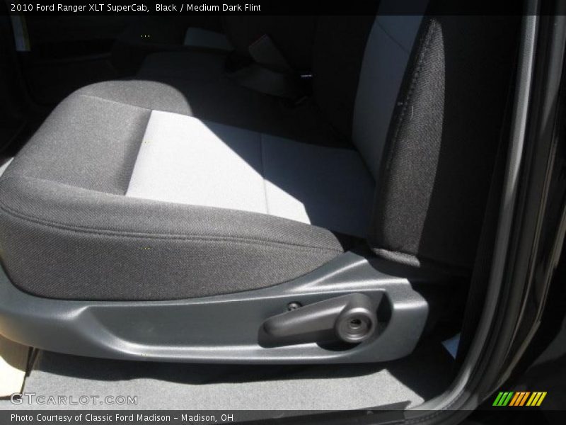 Black / Medium Dark Flint 2010 Ford Ranger XLT SuperCab
