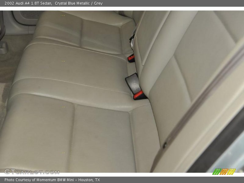 Crystal Blue Metallic / Grey 2002 Audi A4 1.8T Sedan