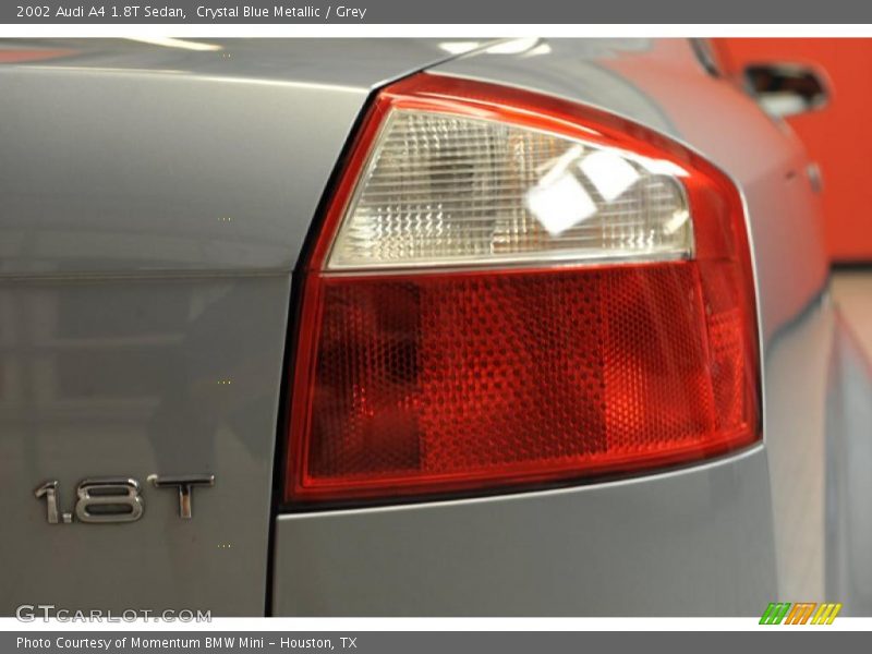 Crystal Blue Metallic / Grey 2002 Audi A4 1.8T Sedan