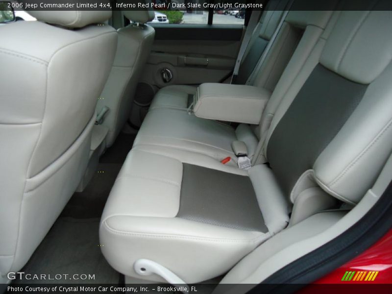 Inferno Red Pearl / Dark Slate Gray/Light Graystone 2006 Jeep Commander Limited 4x4