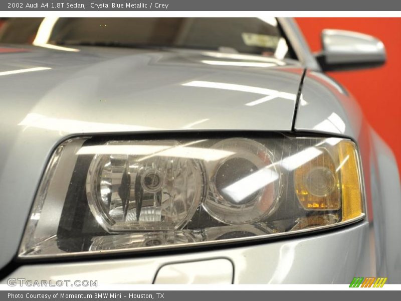 Crystal Blue Metallic / Grey 2002 Audi A4 1.8T Sedan