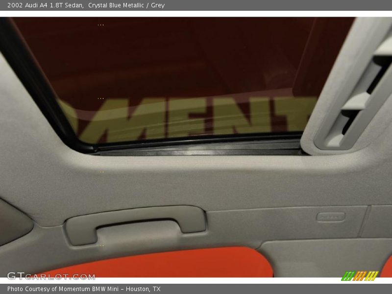 Crystal Blue Metallic / Grey 2002 Audi A4 1.8T Sedan