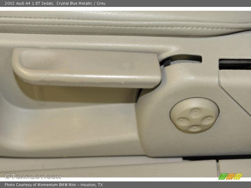 Crystal Blue Metallic / Grey 2002 Audi A4 1.8T Sedan