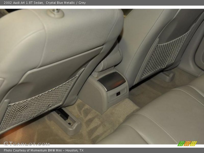Crystal Blue Metallic / Grey 2002 Audi A4 1.8T Sedan