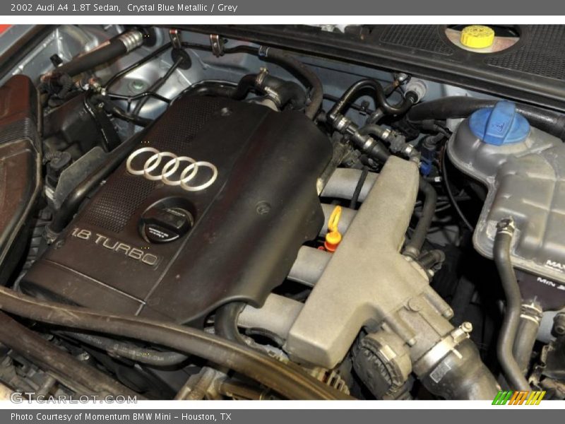  2002 A4 1.8T Sedan Engine - 1.8L Turbocharged DOHC 20V 4 Cylinder