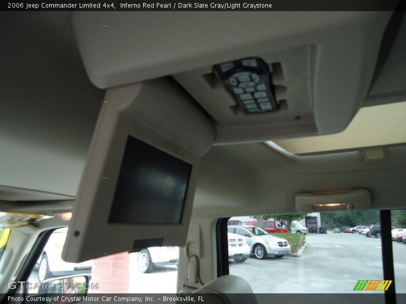 Inferno Red Pearl / Dark Slate Gray/Light Graystone 2006 Jeep Commander Limited 4x4