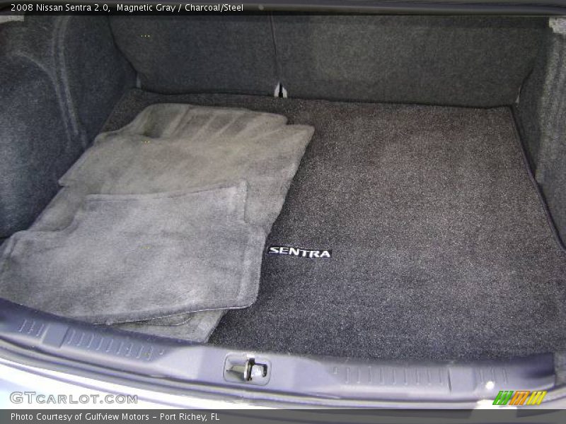 Magnetic Gray / Charcoal/Steel 2008 Nissan Sentra 2.0