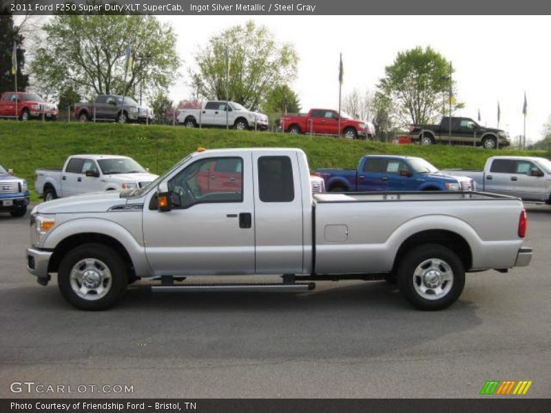  2011 F250 Super Duty XLT SuperCab Ingot Silver Metallic